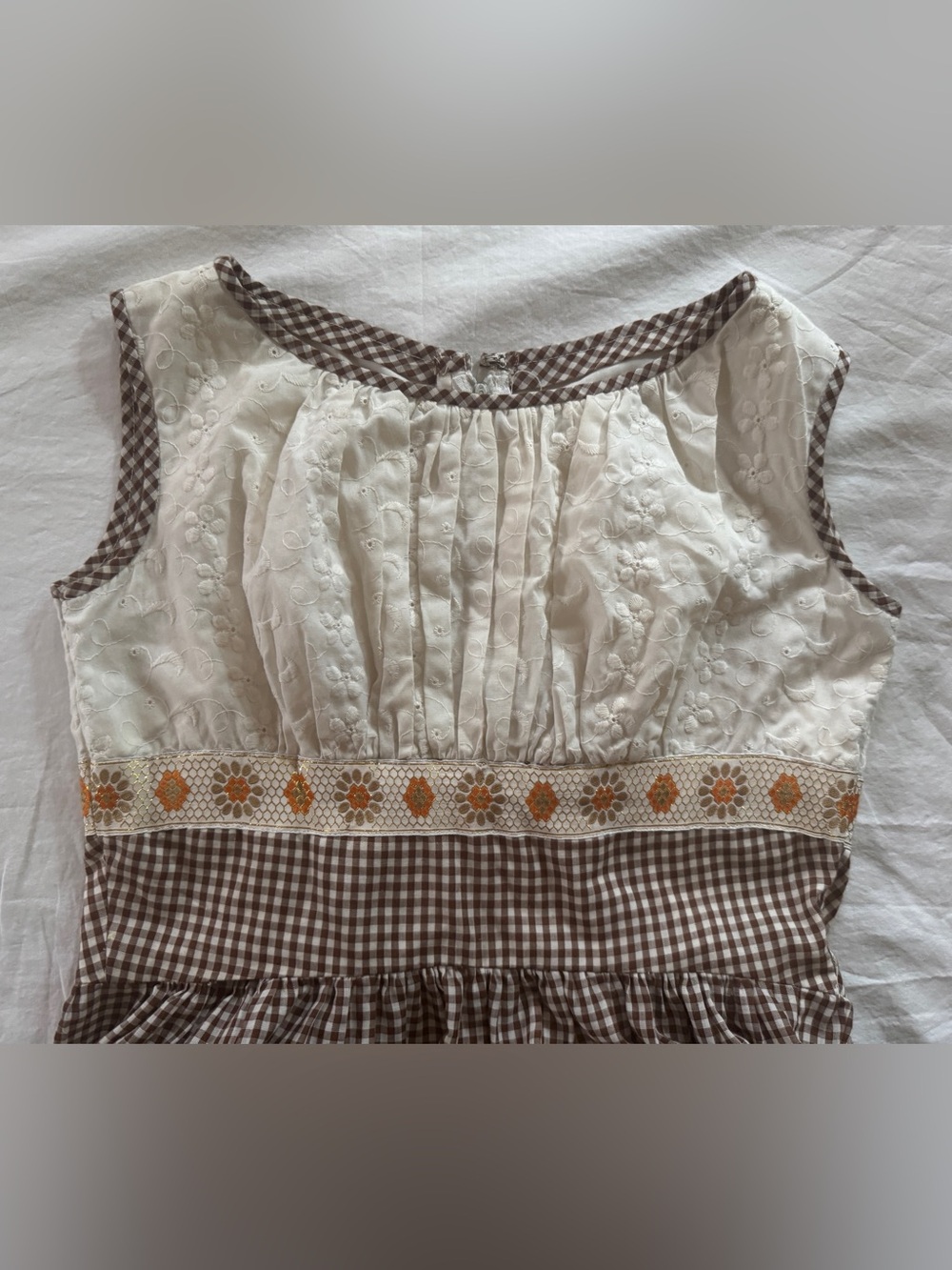 Vintage Women’s Square Dance Dress *Zipper Broken - Picture 8 of 10